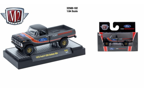 M2 Machines AutoThentics Rel 102 1:64 1972 Ford F-250 Custom 4X4