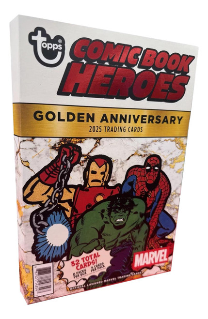 2025 Topps Marvel Comic Book Heroes 1975 Golden Anniversary Hobby Box