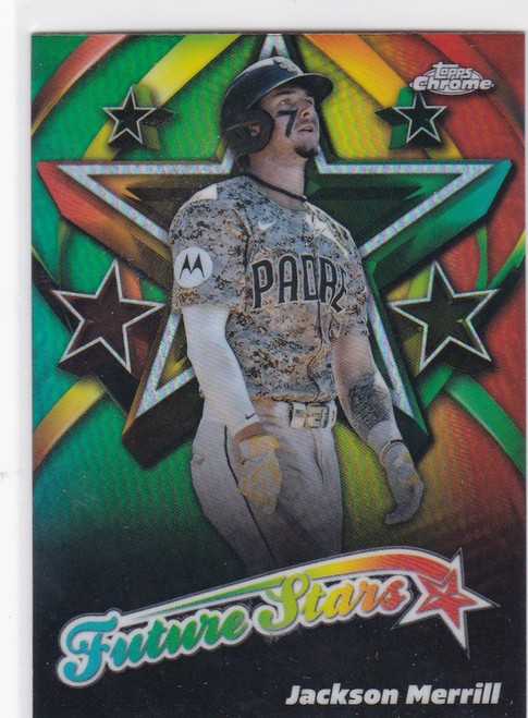 2025 Topps Chrome Future Stars #FS-3 Jackson Merrill San Diego Padres