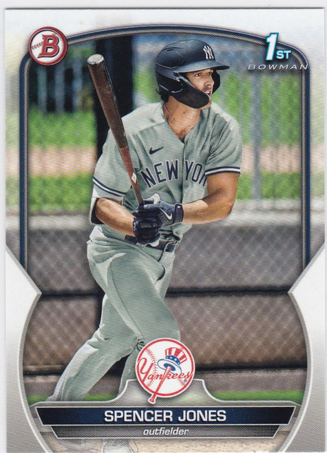 2023 Bowman #BP-139 Spencer Jones New York Yankees
