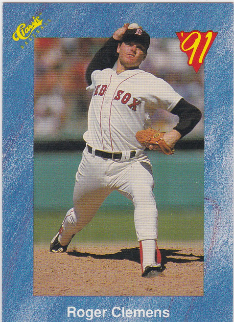 1991 Classic #T18 Roger Clemens Boston Red Sox