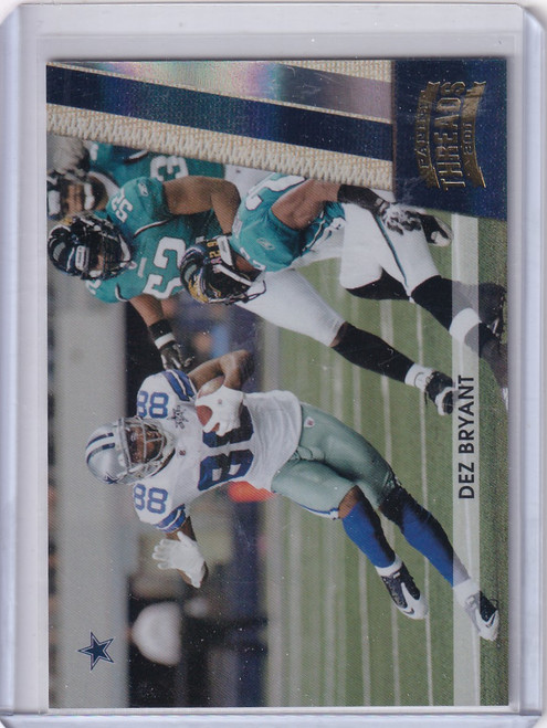 2011 Panini Threads 12/100 #38 Dez Bryant - Dallas Cowboys