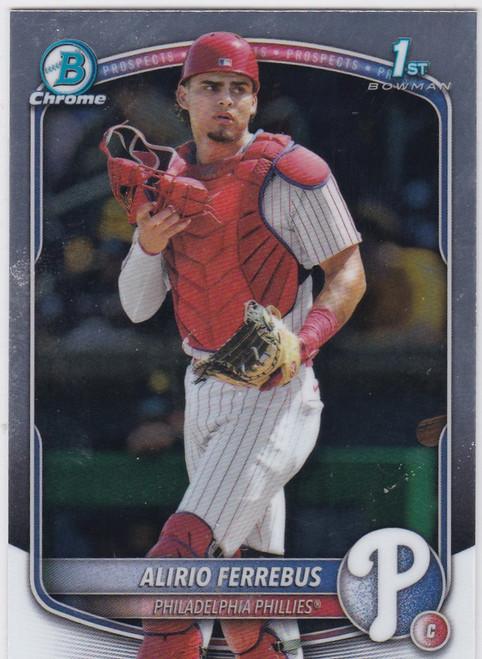 2025 Bowman Chrome #BCP-198 Alirio Ferrebus 1st Bowman Philadelphia Phillies