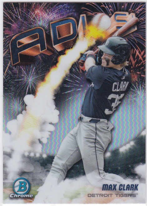 2025 Bowman Chrome #AD-20 Max Clark Adios Detroit Tigers