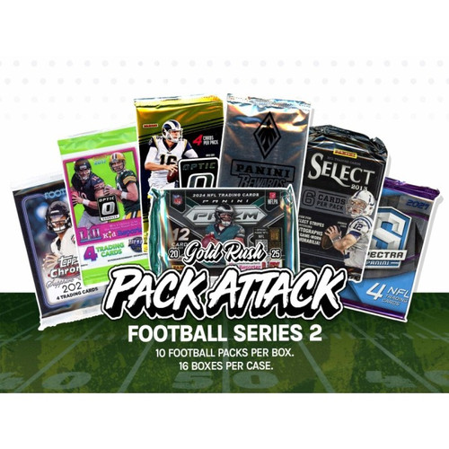 2025 Gold Rush Pack Attack Football Series 2 Box