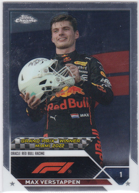 2023 Topps Chrome Formula 1 #148 Max Verstappen Red Bull Racing