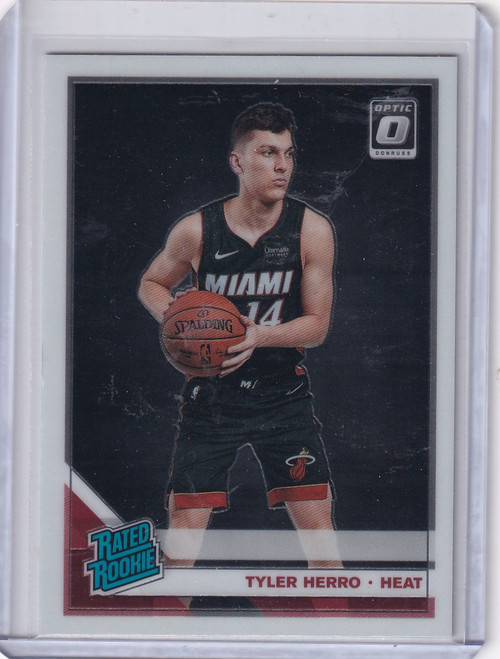 2019-20 Panini Donruss Optic #172 Tyler Herro - Miami Heat