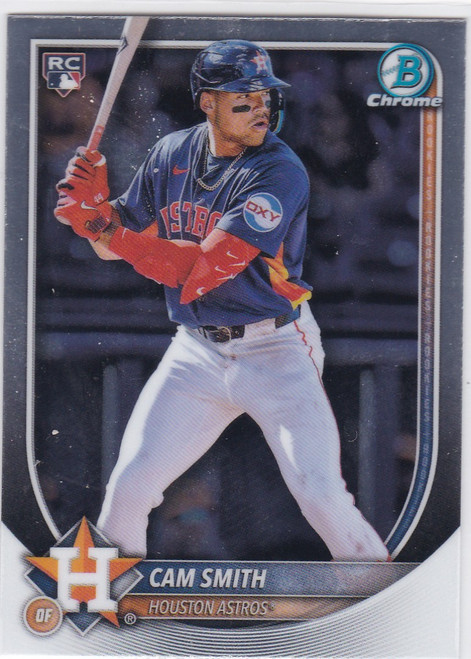 2025 Bowman Chrome #77 Cam Smith RC Houston Astros