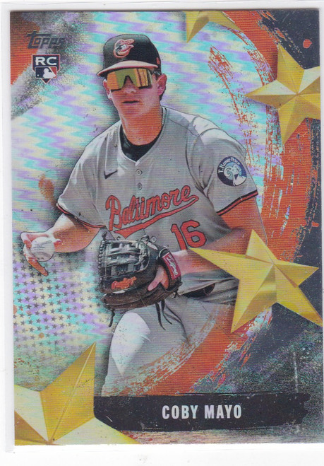 2025 Topps Stars of the MLB #SMLB-35 Coby Mayo RC Baltimore Orioles