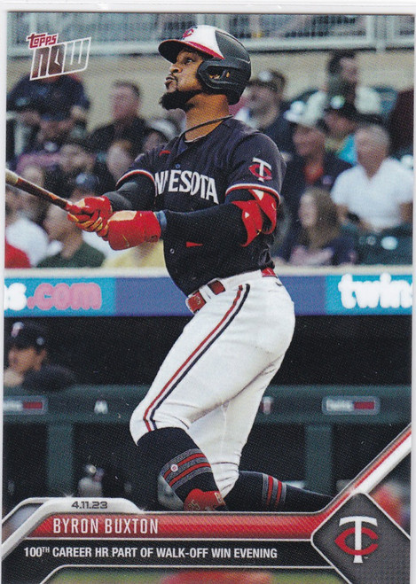 2023 TOPPS NOW #104 BYRON BUXTON- MINNESOTA TWINS