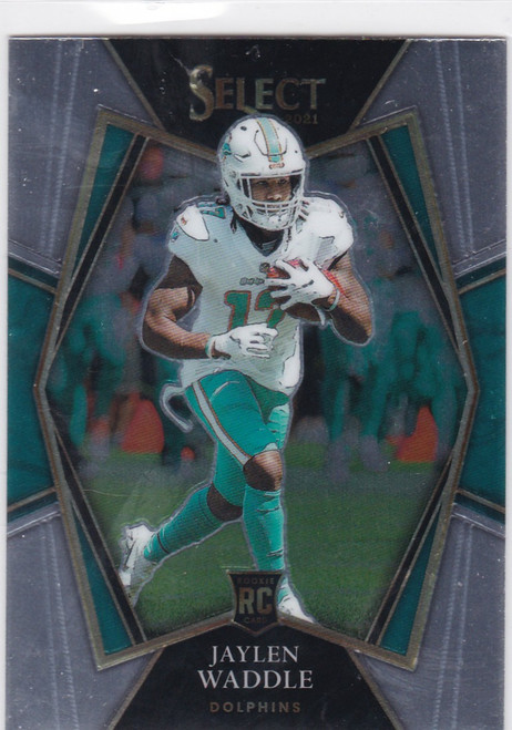 2021 Panini Select #148 Jaylen Waddle RC Miami Dolphins