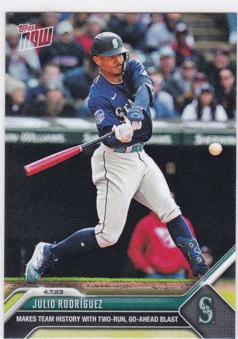 2023 TOPPS NOW #66 JULIO RODRIGUEZ- SEATTLE MARINERS