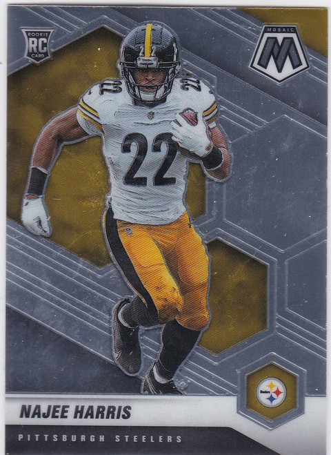 2021 Mosaic #313 Najee Harris RC Pittsburgh Steelers