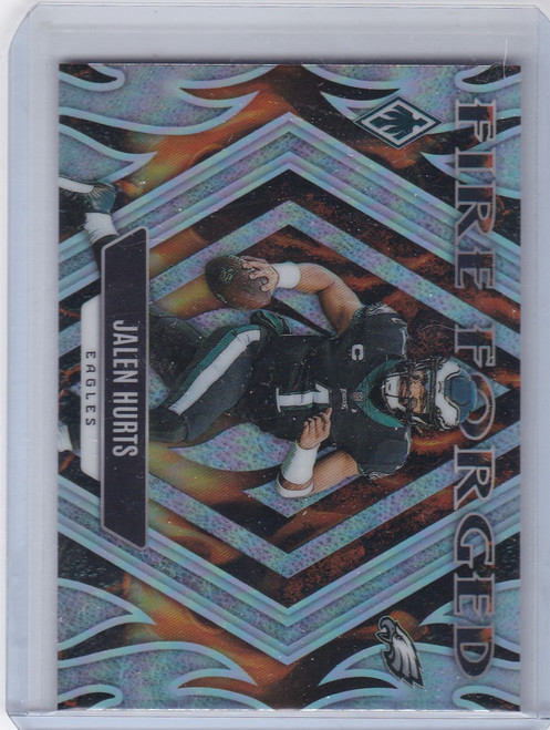 2023 Panini Phoenix Fire Forged #FF-3 Jalen Hurts - Philadelphia Eagles
