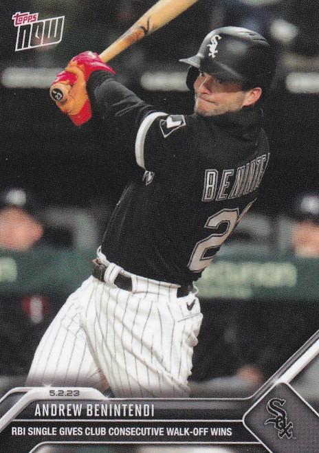 2023 TOPPS NOW #222 ANDREW BENINTENDI- CHICAGO WHITE SOX