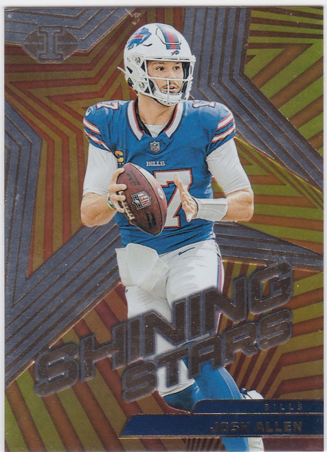 2023 Panini Illusions #12 Josh Allen Shining Stars Buffalo Bills