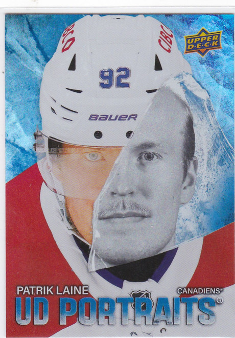 2025-26 Upper Deck #P-13 Patrik Laine Portraits Montreal Canadiens