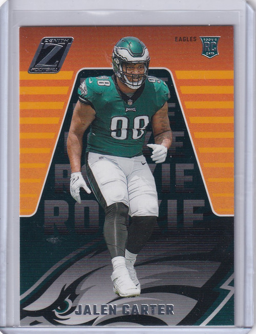 2023 Panini Zenith Rookie #148 Jalen Carter - Philadelphia Eagles