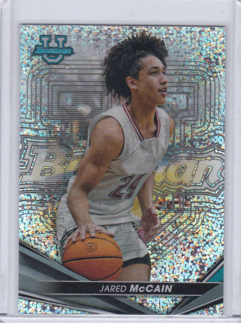 2023 BOWMAN UNIVERSITY #32 JARED MCCAIN SPARKLE- SIXERS