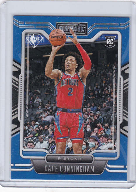 2021 CHRONICALS PLAYBOOK #279 CADE CUNNINGHAM- DETROIT PISTONS
