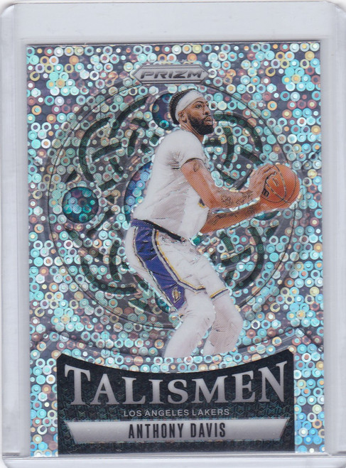 2024 PRIZM #6 ANTHONY DAVIS TALISMEN DISCO- LOS ANGELES LAKERS