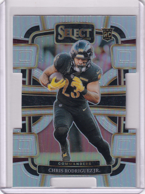 2023 Panini Select Concourse Silver Die-Cut #100 Chris Rodriguez - Commanders