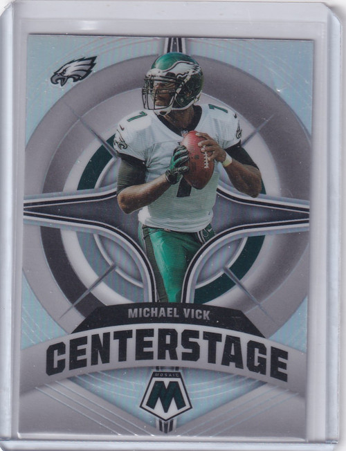 2022 Panini Mosaic Center Stage #CS-24 Michael Vick - Philadelphia Eagles