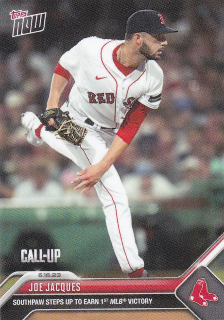 2023 TOPPS NOW #450 JOE JACQUES- BOSTON RED SOX