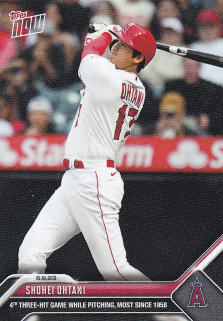 2023 TOPPS NOW #419 SHOHEI OHTANI- ANGELS