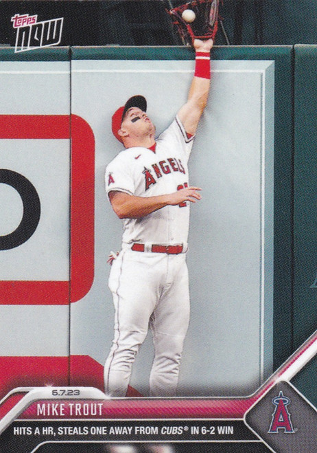 2023 TOPPS NOW #405 MIKE TROUT- ANGELS