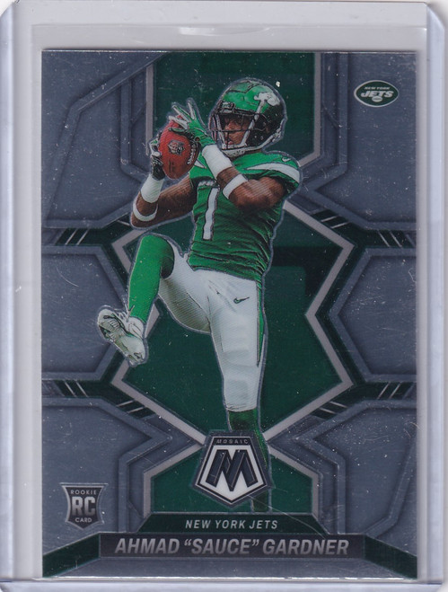 2022 Panini Mosaic #335 Ahmad Sauce Gardner - New York Jets