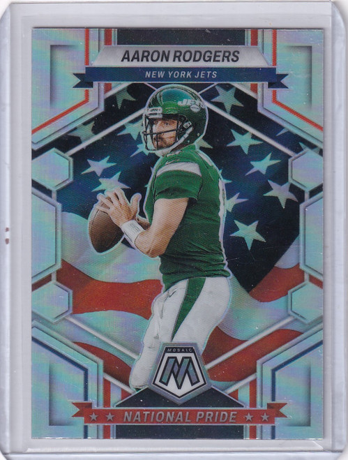 2023 Panini Mosaic Prizm #253 Aaron Rodgers - New York Jets