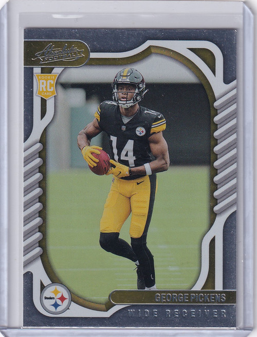 2022 Panini Absolute #123 George Pickens - Pittsburgh Steelers