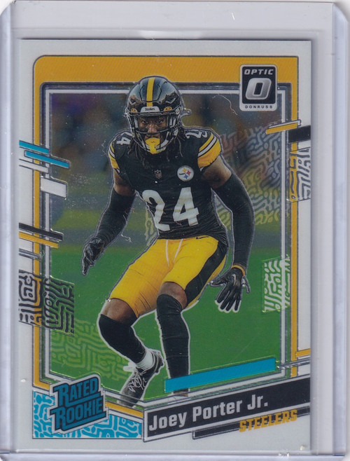 2023 Panini Donruss Optic #287 Joey Porter Jr - Pittsburgh Steelers