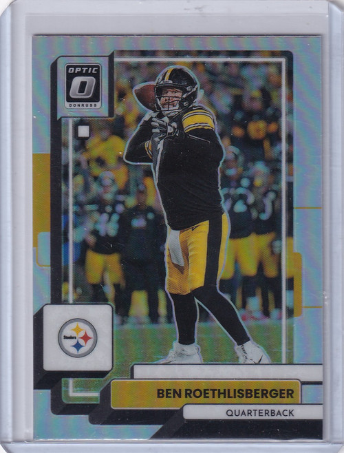 2022 Panini Donruss Optic Prizm #170 Ben Roethlisberger - Pittsburgh Steelers