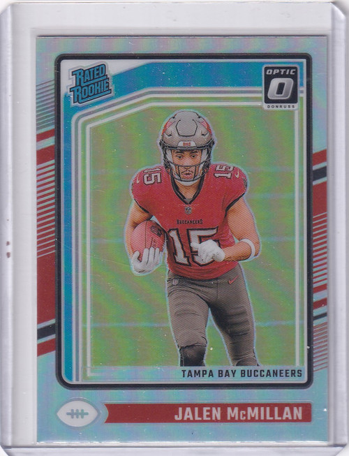 2024 Panini Donruss Optic Prizm #239 Jalen McMillan - Tampa Bay Buccaneers
