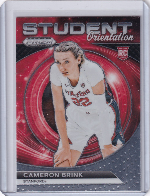 2024 PRIZM DRAFT PICK #3 CAMERON BRINK STUDENT ORIENTAION- STANFORD