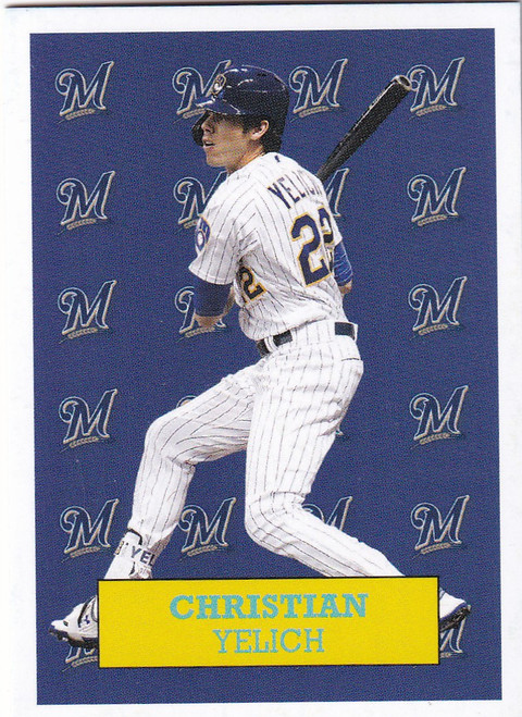 2019 TOPPS NOW THROW BACK THURSDAY TBT #88 CHRISTIAN YELICH- MILWAUKEE BREWERS