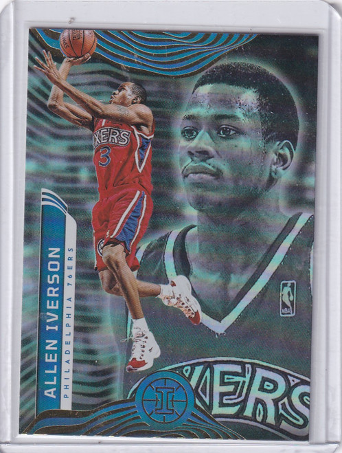 2021 ILLUSIONS #130 ALLEN IVERSON- PHILADELPHIA 76ERS