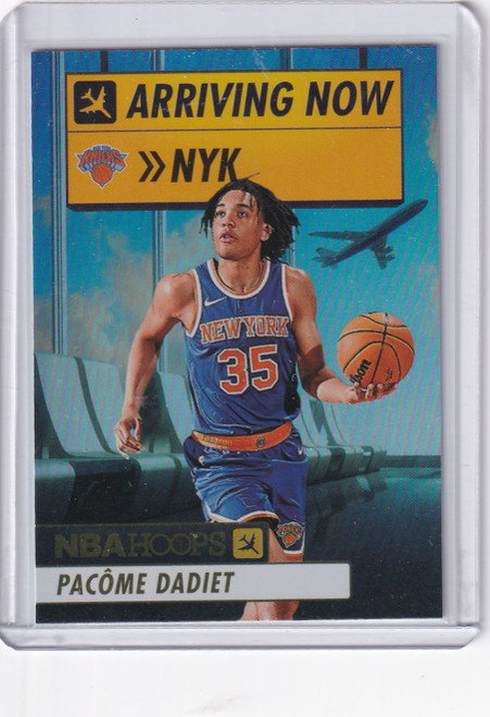 2024 HOOPS #15 PACOME DADIET ARRIVING NOW HOLO- NEW YORK KNICKS