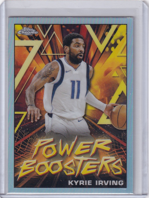 2024 TOPPS #PB-5 KYRIE IRVING POWER BOOSTERS REFRACTOR- DALLAS MAVERICKS