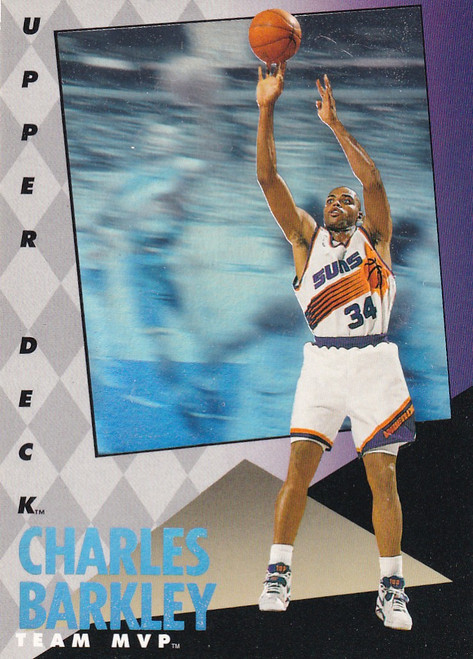 1993 UPPER DECK #21 CHARLES BARKLEY HOLOGRAM- PHOENIX SUNS