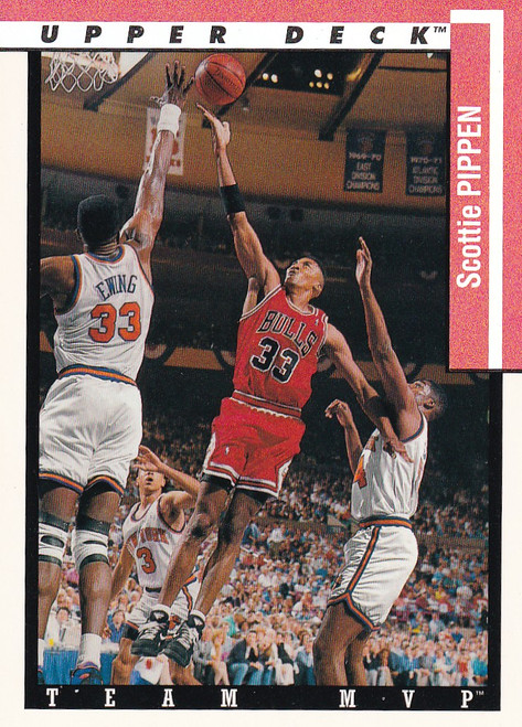 1993 UPPER DECK #TM4 SCOTTIE PIPPEN HOLO- CHICAGO BULLS