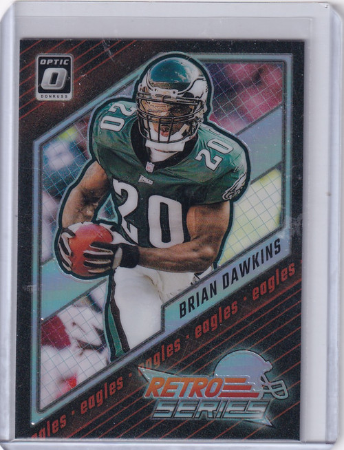 2023 Panini Donruss Optic Retro Series #3 Brian Dawkins - Philadelphia Eagles