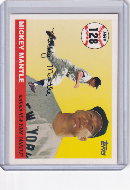 2006 Topps Mickey Mantle Home Run History #MHR128 - New York Yankees