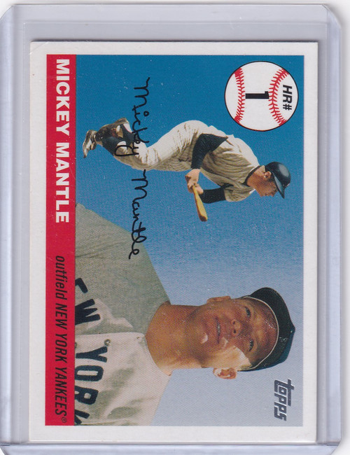 2006 Topps Mickey Mantle Home Run History #MHR1 - New York Yankees