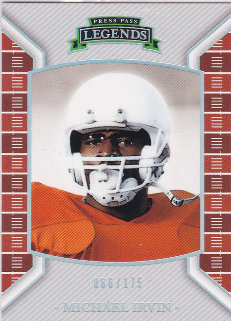 2011 Press Pass #70 Michael Irving Legends 66/175 Miami Hurricanes