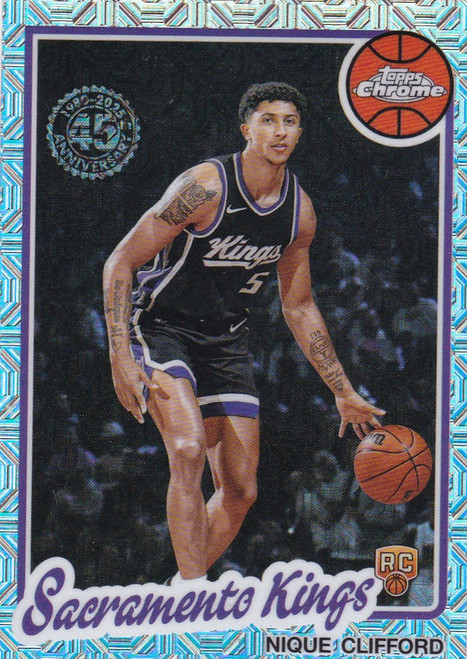 2025-26 TOPPS CHROME #TC-NC NIQUE CLIFFORD MOJO- SACRAMENTO KINGS