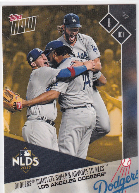 2017 TOPPS NOW #PSB-2 LOS ANGELES DODGERS PLAYER WEEK- LOS ANGELES DODGERS