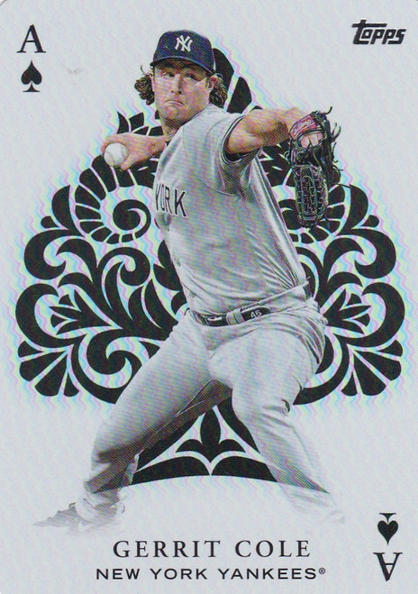 2023 TOPPS #AA-9 GERRIT COLE ALL ACES HOLO- NEW YORK YANKEES